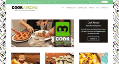 Desktop Screenshot of cookabroad.com